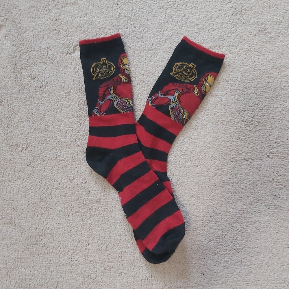 Ironman Avengers socks